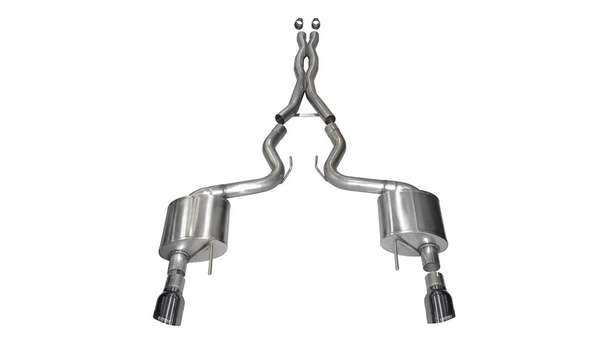 2015-2017 Ford Mustang Gt Cat Back Dual Rear Exit 3.0" Exhaust System with 4.5" Tips (14328) Extreme Sound Level