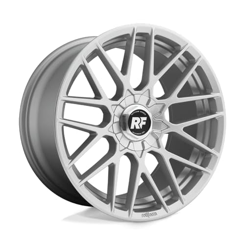 19x8.5 Rotiform rse 5x112/5x114.3 35et 72.56mm gloss silver wheel