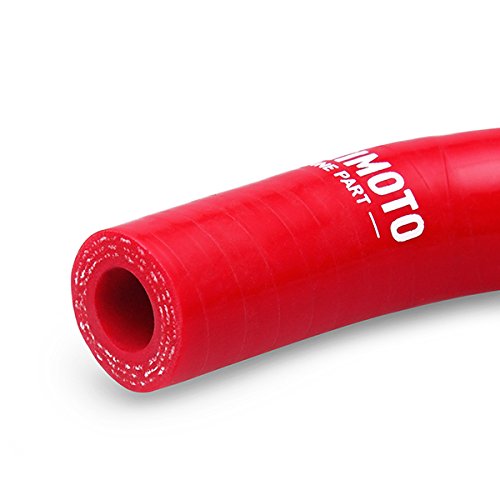 Mishimoto Ancillary Hose Kit MMHOSE-VET-05ANCRD Fits Chevrolet C6 Corvette Z06 2005-2008 Red