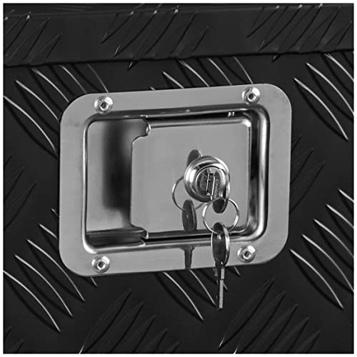 TUNING SPEC-D TBOX-ALM08BK 28"/15" Heavy Duty Black Aluminum Box All All All