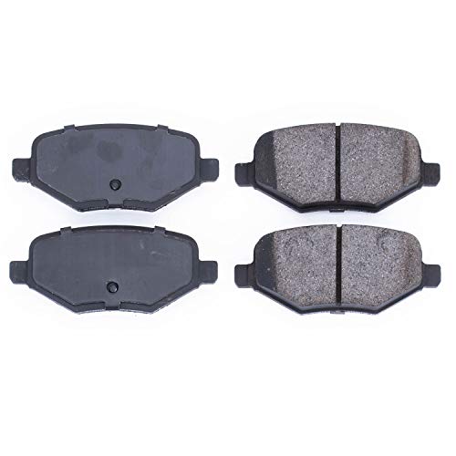 Power Stop Z16 Evolution Rear Ceramic Brake Pads For Ford Edge 2011-2014, Ford Taurus 2015-2016, Lincoln MKT 2013-2019, Lincoln MKX 2013-2015 [Model Specific]