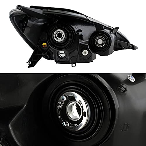 Toyota Sienna Halo Headlight Xtune HD-JH-TSIE04-AM-C