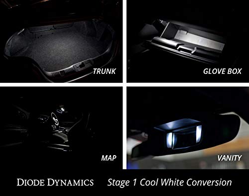 Interior Light Kit Mustang 15-17 Stage 2 Cool White Diode Dynamics
