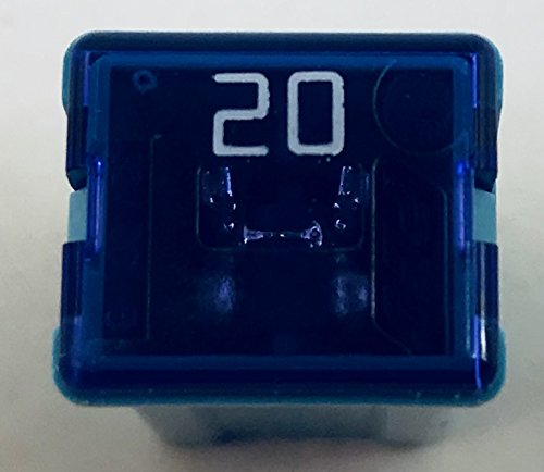 Bussmann MAXI Fuse FMX-20 ('Slow Blow' Female - 20 A (Light Blue)), 1 Pack
