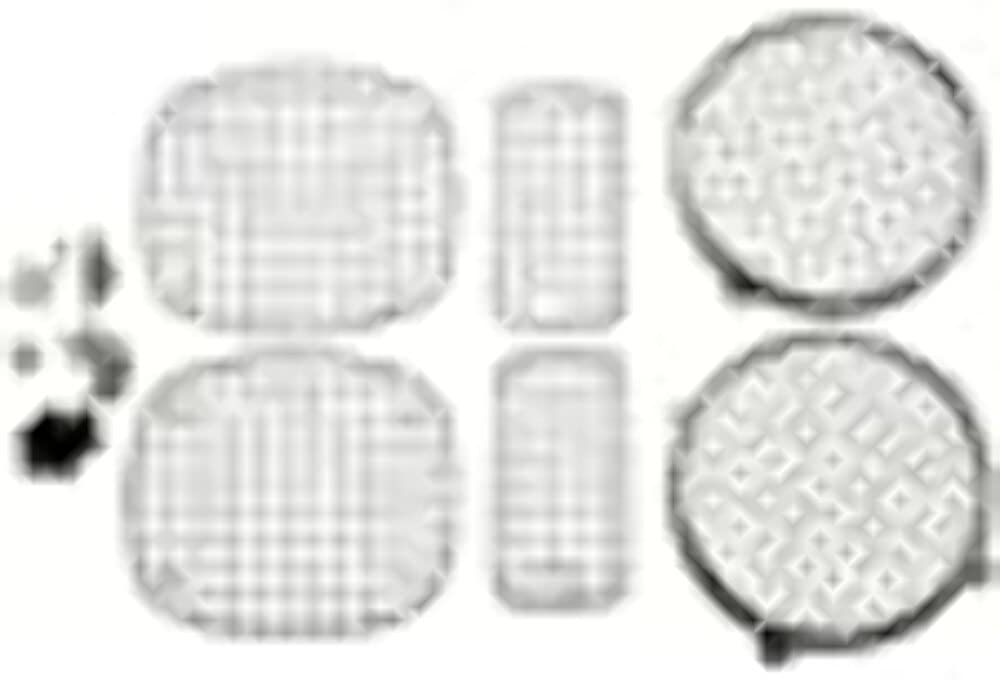 Wire Mesh Guard Set Kentrol (6 pieces) 30488