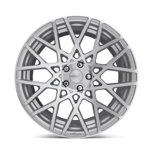R110 Rotiform 18X8.5 5X100 GL-SLVR-MACH 35MM - R110188579+35