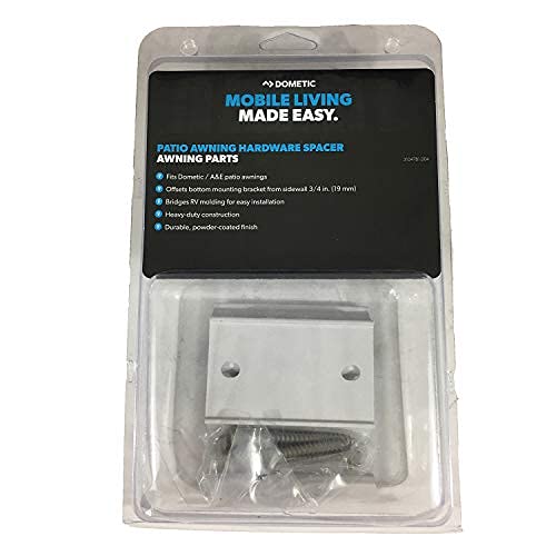 Awning Bottom Spacer Kit Dometic 3104781.004B Polar White
