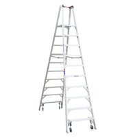 Twin Platform Ladder, Werner (PT310-4C) Aluminum
