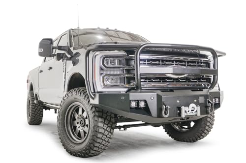 Fab Fours FS23-A5950-1 Front Winch Premium Bumper fits 23-23 Ford F-350 Super Duty - w/Full Grill Guard