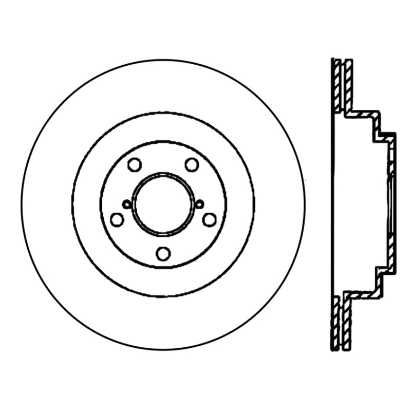 CryoStop Rotor Stoptech 120.47025CRY