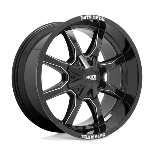 Moto Metal 20X10 MO970 G-BLK MILL SPK -18MM 5X5.0/5.5 - MO970210353B18NUS
