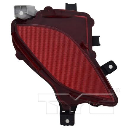 Right TYC Reflector Assembly Compatible with 2020-2021 Toyota Highlander