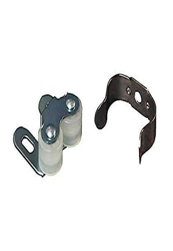 Roller Catch H203 RV Designer with Clip, 2 Per Pack, Cabinet Hardware