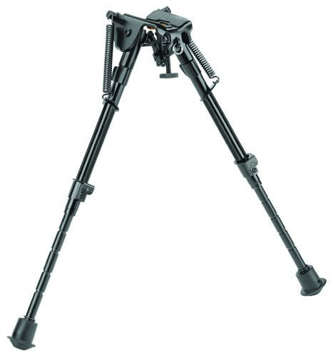 Caldwell XLA Bipod Fixed 9" - 13" with Adjustable Notched Legs and Slim Folding Design for Easy Transport, Rifle Stability, and Target Shooting, Black