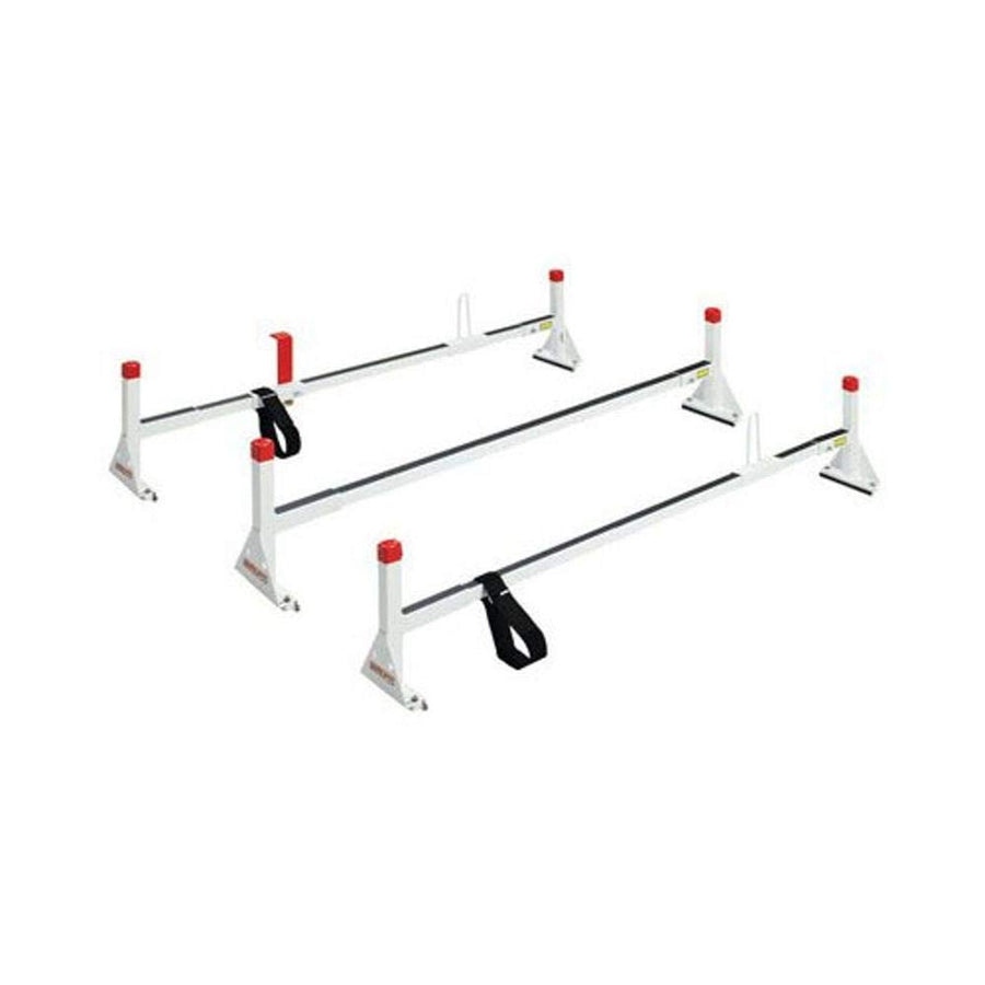 Weather Guard 2163 Full-Size Steel All-Purpose Van Rack, 3 Cross Member,black
