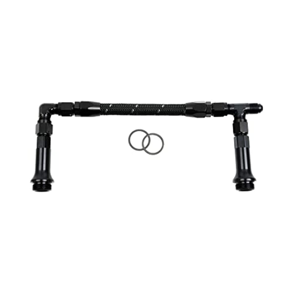 Holley Ultra Hp -8an Bk Dual Inlet