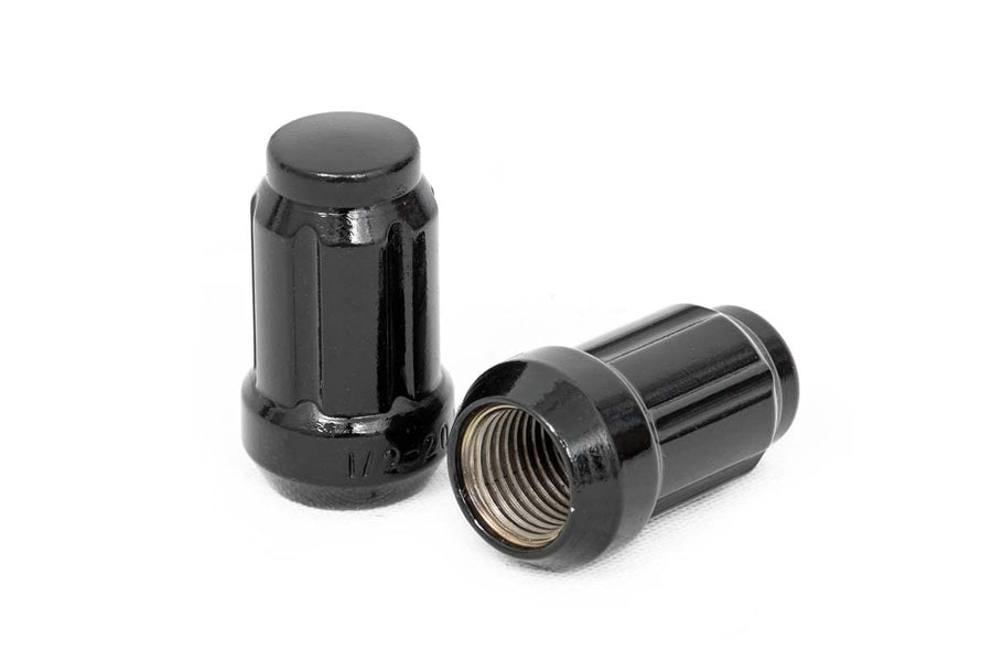 Lug Nut Set Rough Country M12x1.5 Black Wheel with Painted (0 x 0. inches /0 x, 0 inches Offset)
