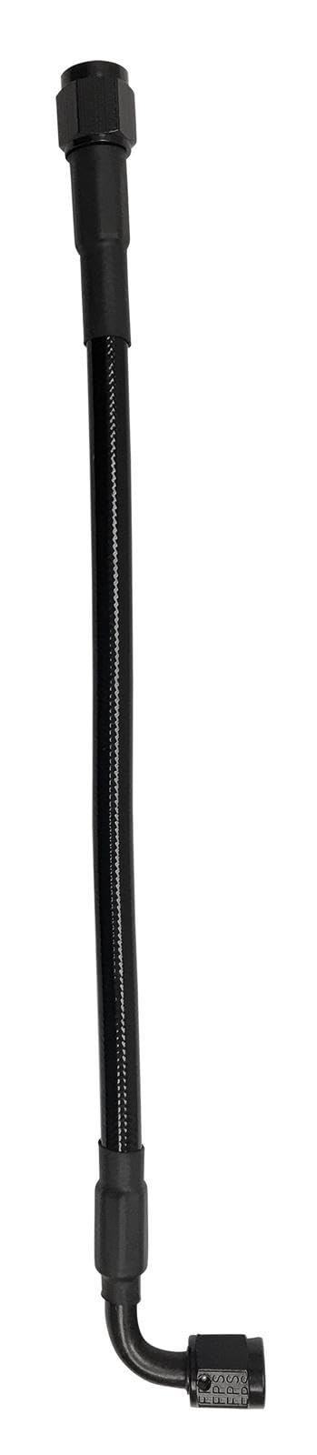 PTFE Hose Assembly Fragola Straight x 90 48in -10AN