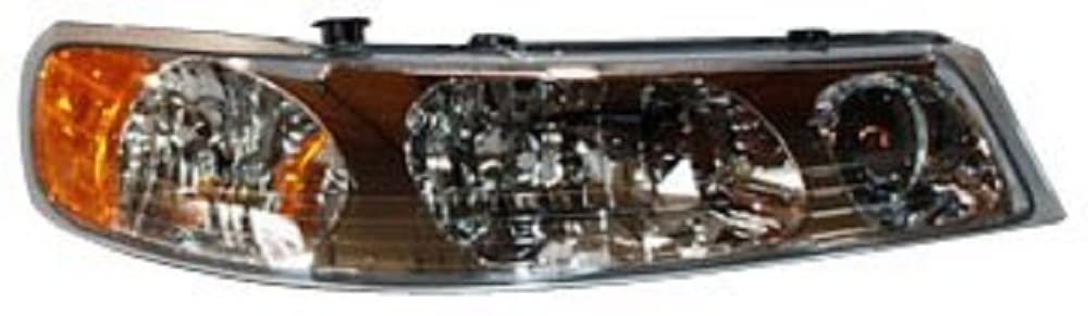 Right Headlight Assembly TYC Compatible with 1998-2002 Lincoln Town Car