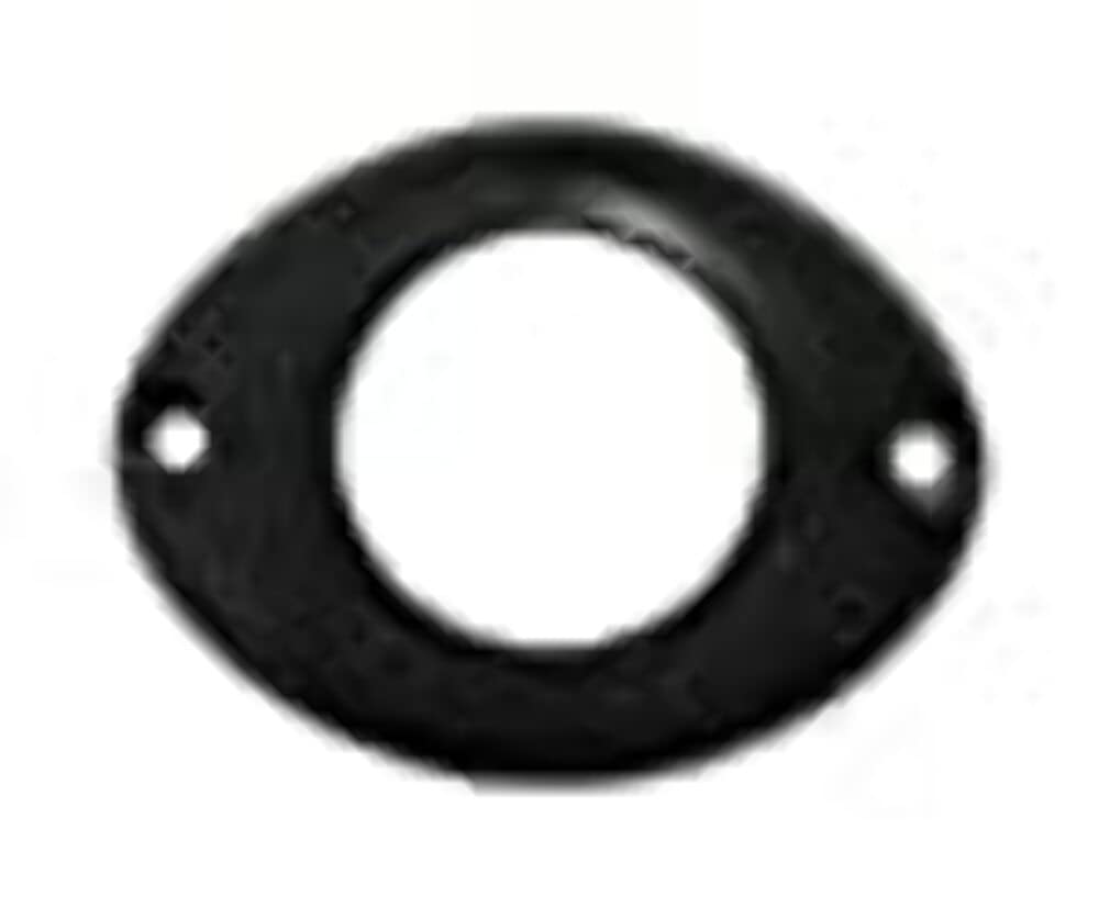 Vertex Flange Kit, Whelen Engineering Surface Mount - Black