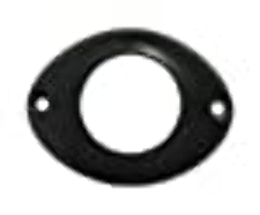 Vertex Flange Kit, Whelen Engineering Surface Mount - Black