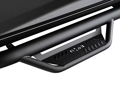 N-Fab Podium Step HPD1573QC-TX LG Textured Black 3 in. Main Tube Diameter 2 Steps Per Side w/o Bed Access Podium Step