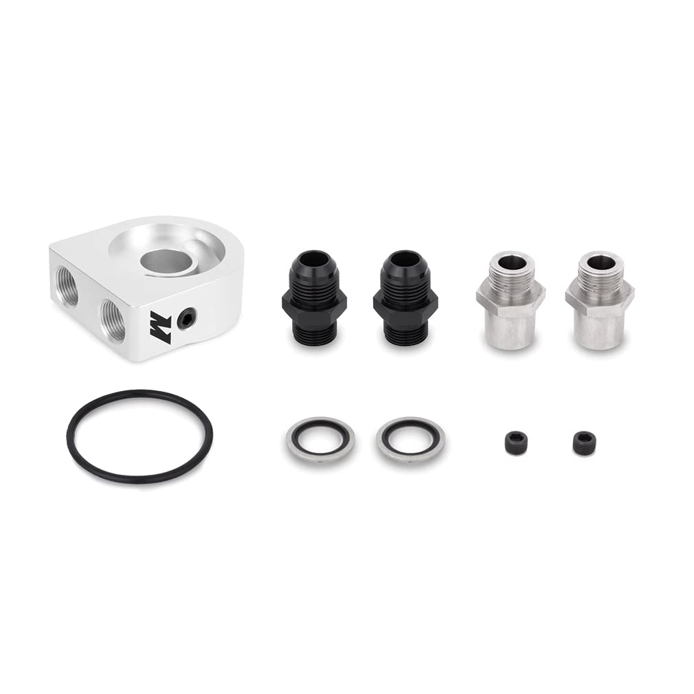 Universal Mishimoto Oil Cooler Kit, 34-Row, Black