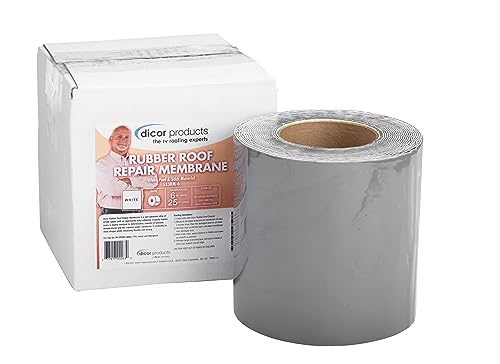 EPDM Roof Patch Dicor 533RM-6 - 6" x 25' - Self-Adhesive and Easy to Install