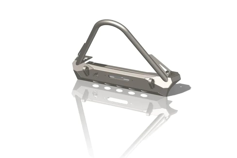 CrawlTek Front Bumper Pyro Stubby - Stinger compatible with Jeep CJ/YJ/TJ