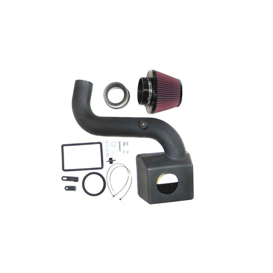 Cold Air Intake System K&N: High-Flow Air-Filter, Increase Performance & Horsepower: Compatible with 2006-2011 FORD Focus XR5; 2005-2009 FORD Focus II, 57I-2503