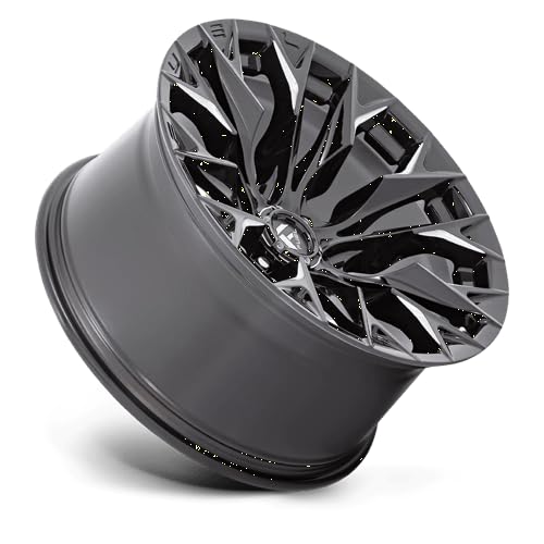 FUEL OFF-ROAD 20X10 FLAME 8X6.5 4.79-18mm GLOSS BLACK MILLED - D80320008247