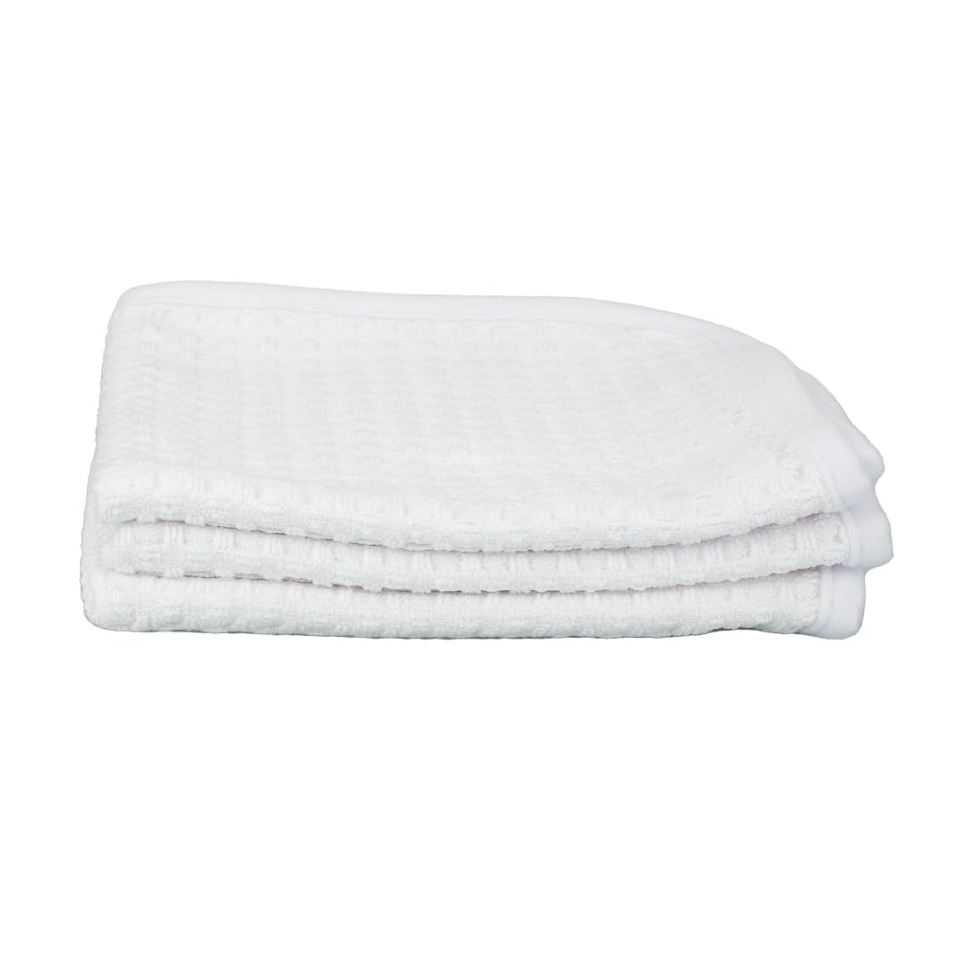 Maxshine 3-Pack Universal Waffle Towels (400GSM, 24" x 36") – Professional Microfiber Drying Cloths for Car Windows, Mirrors & Delicate Surfaces – Lint-Free Auto Detailing Towels