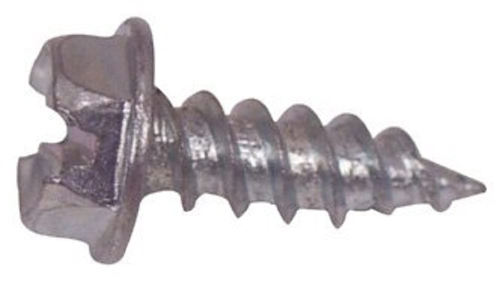 AP Products 8X 3/4 Zinc Unslotted Hex Washer Head Screw - Pack of 50