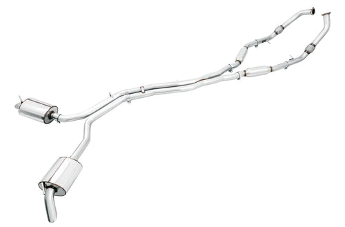 AWE Tuning B9 SQ5 Audi Non-Resonated Touring Edition Cat-Back Exhaust - No Tips (Turn Downs) - 3020-31022