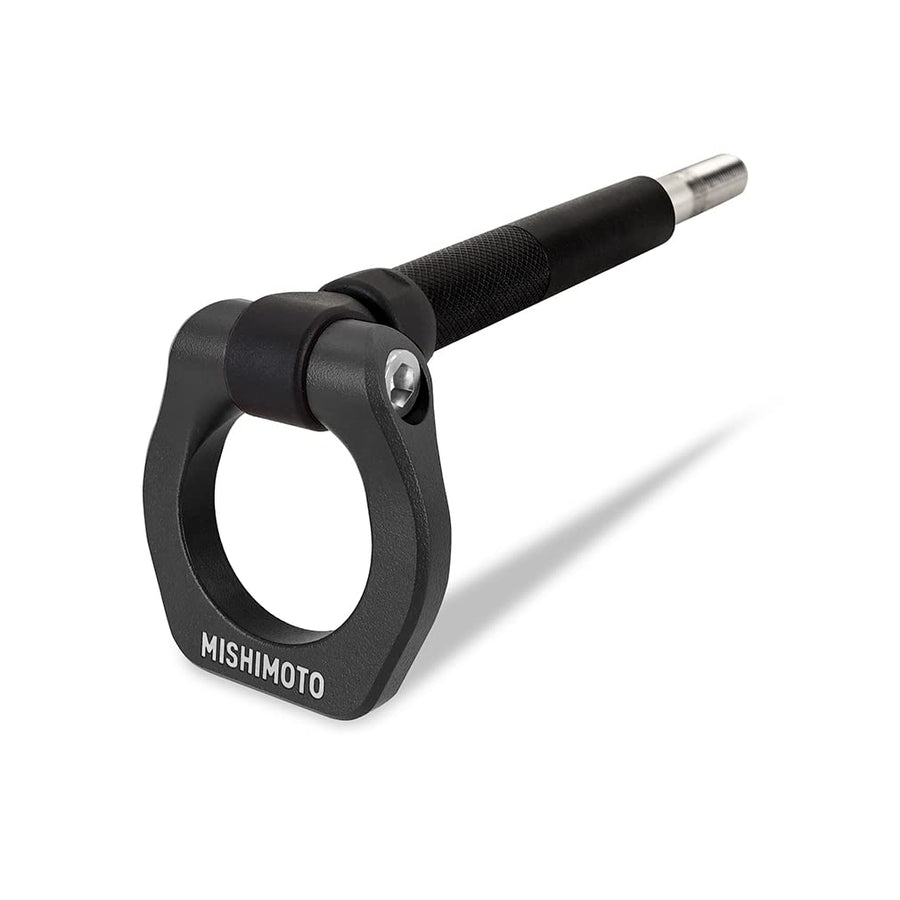 Mishimoto Tow Hook Racing, Front Compatible with Subaru WRX 2022+/Crosstrek 2018+, Black