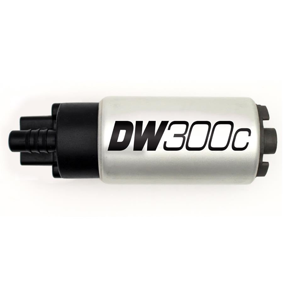 Compact DeatschWerks 9-307-1033 Fuel Pump (340lph with Out Clip with 9-1033 Install Kit), 1 Pack