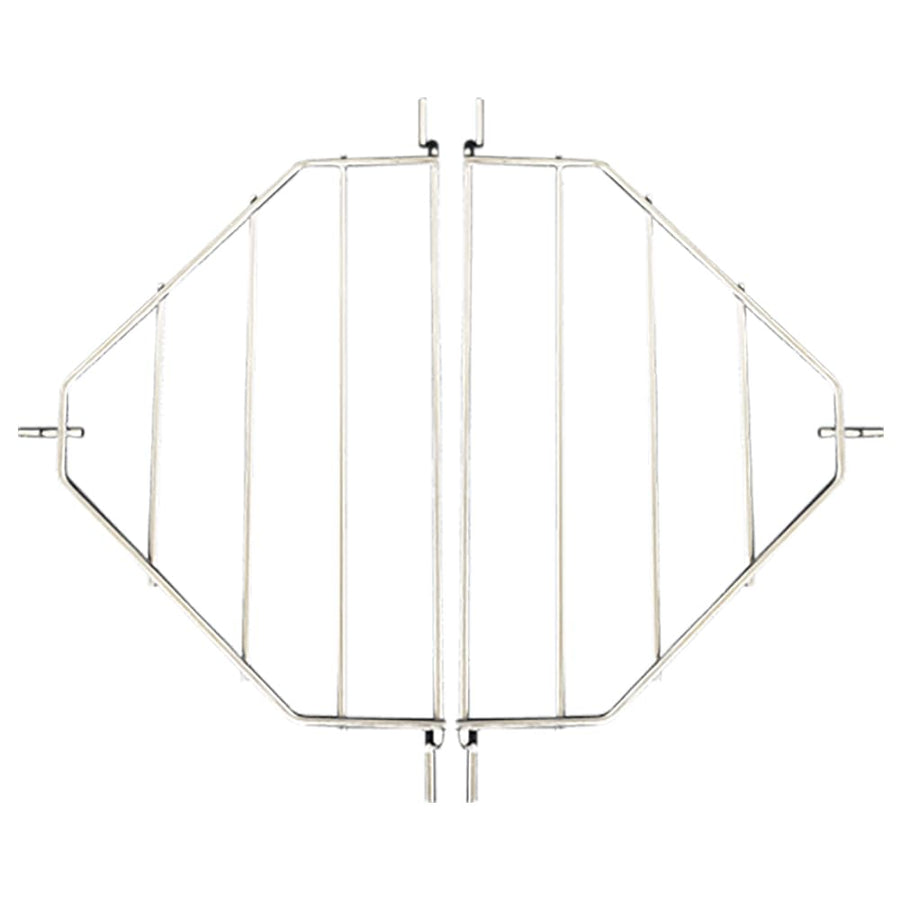 Roaster Drip Pan Rack for Primo Grills Oval Large Grill - Set of 2 - 316