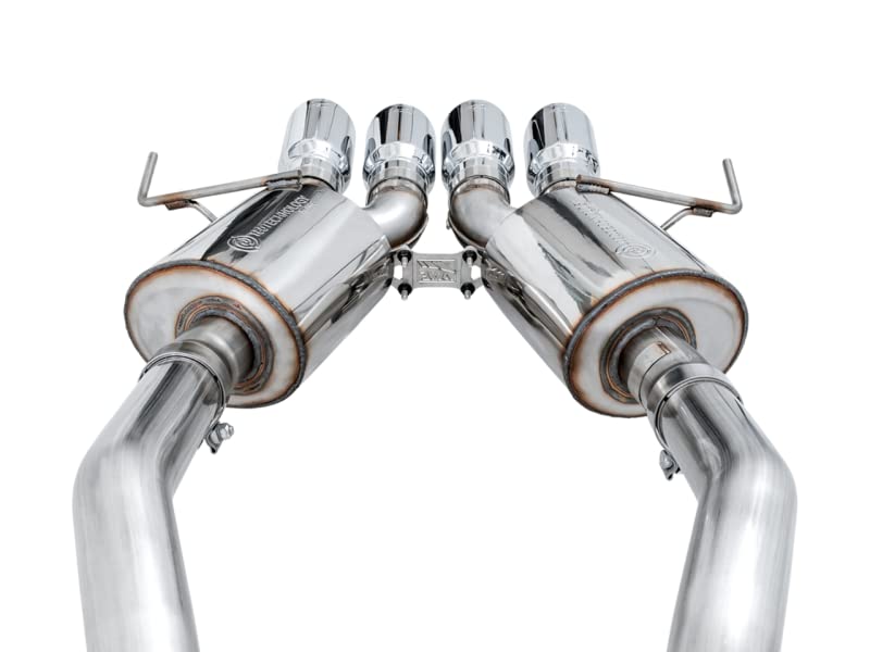 AWE Tuning 14-19 Chevy Corvette C7 Z06/ZR1 Touring Edition (w/o AFM) Axle-Back Exhaust w/Chrome Tips - 3015-42133