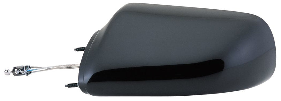 Fit System Driver Side Mirror for Olds. Silhouette, Chevy Lumina APV, Pontiac Transport, Black, Non-Foldaway, Manual Remote