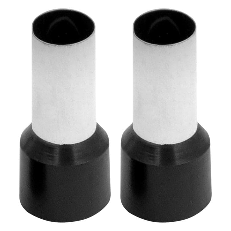 1/0Ga Install Bay Ferrules - Black 50 Per Bag