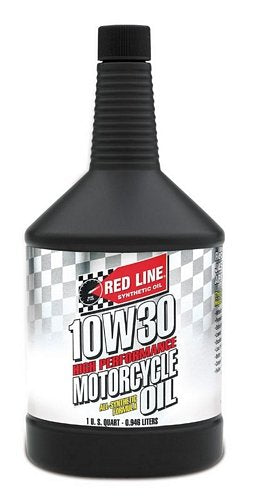 10W30 Red Line Motorcycle Oil - 12/1 Quart