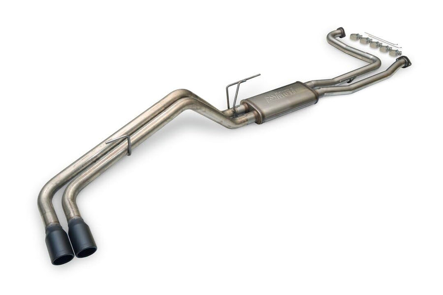 Flowmaster Flow FX 718149 Cat-Back Exhaust 409 Stainless 2.50 in. Dual Side Exit