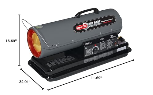 Kerosene Dyna-Glo Delux 80,000 BTU Forced Air Heater