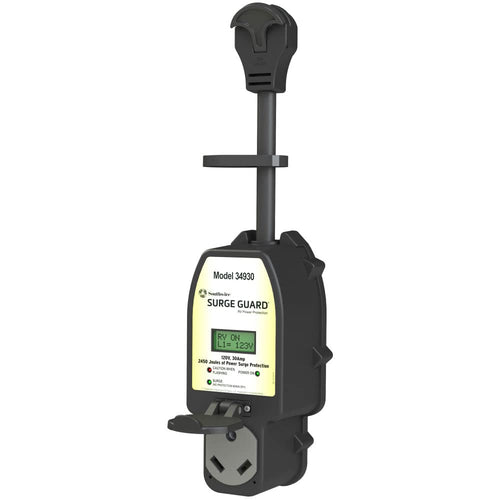 Southwire Surge Guard 30A - Full Protection Portable with LCD Display Black 34930