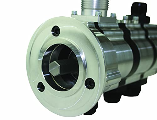 Moroso Dry Sump Oil Pump 22333 w/ 1.8" Pressure Section, Reverse Rotation for V-Band Noonan Hex Drive