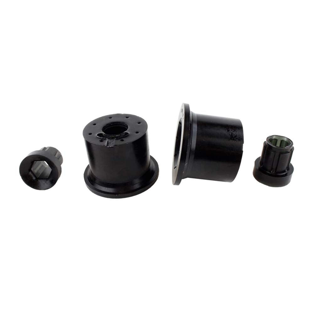 Front Control Arm Bushing Whiteline W53196, Black