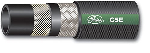Gates C5E High-Temperature 175-3008-1250 Flexline Hose, Synthetic Rubber, Maximum Pressure: 1250, -40 degrees F to +300 degrees F Temperature Range, 330" Length (Pack of 330)
