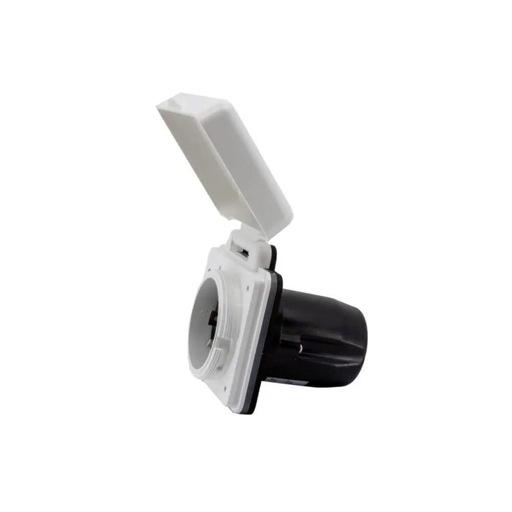 SafeView Smart RV Power Inlet – Power Watchdog SV30API-W, 30 amp, White