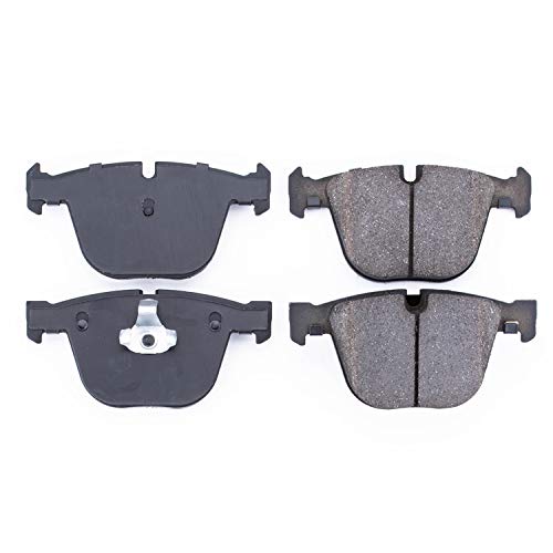 Power Stop Z16 16-919 Rear Ceramic Brake Pads For BMW 1 Serie, 535i, 545i, 550i, 645Ci, 650i, 745Li, 745i, 750Li, 750i, 760Li, 760i, ActiveHybrid 7, Alpina B7, M3, M5, M6, BM [Model Specific]