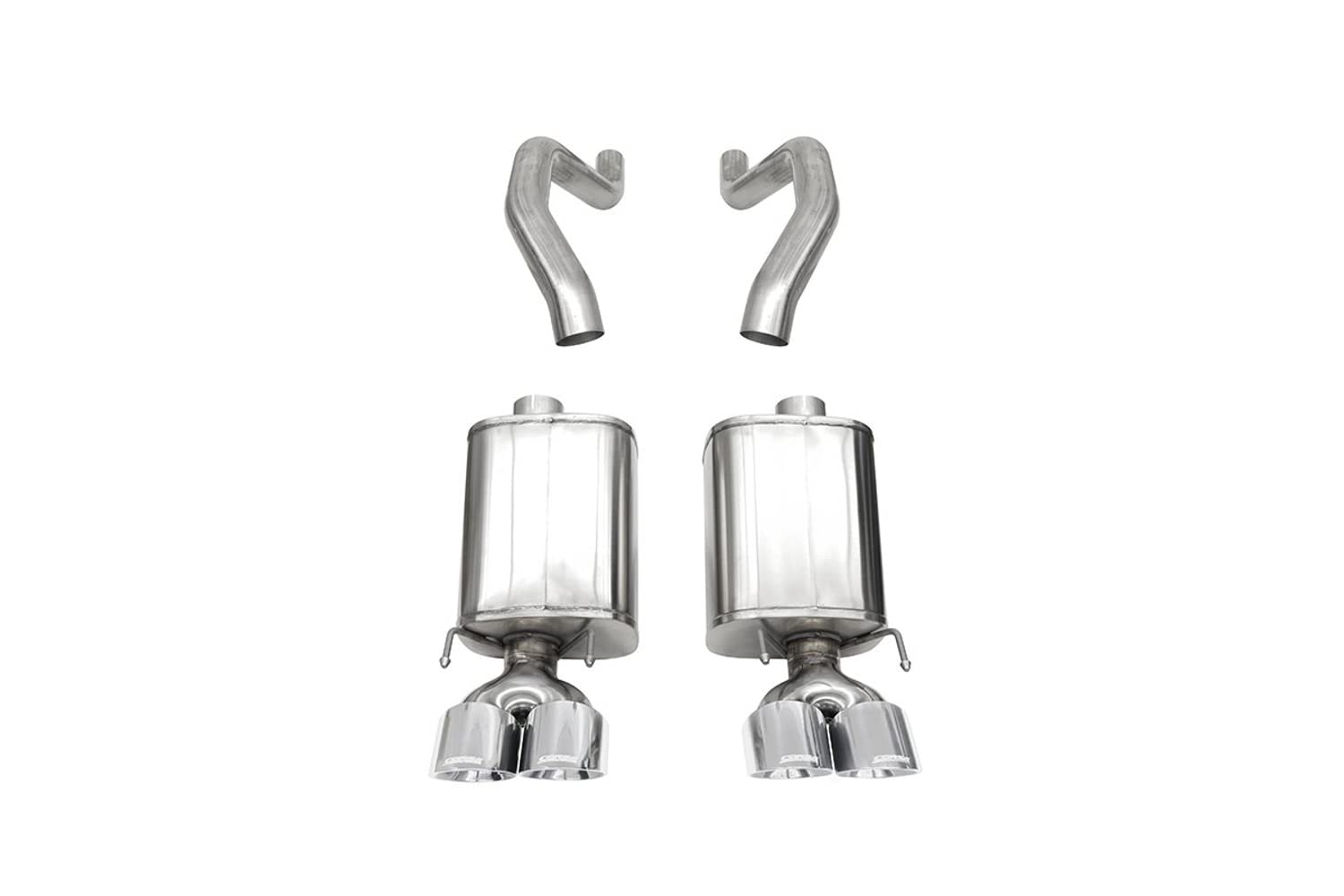 Xtreme™ Corsa 21077 - 304 SS Axle-Back Exhaust System with Quad Rear Exit